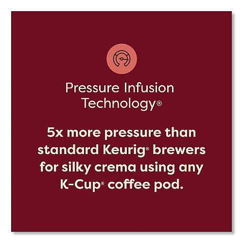 Keurig K-Crema 9-Cup Single Serve Coffee Maker, Black (5000380920)