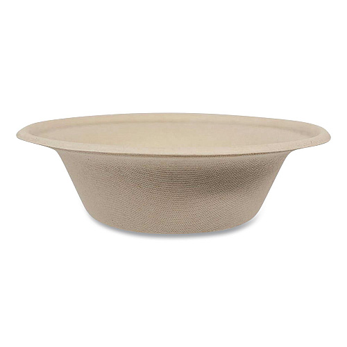 World Centric Fiber Bowls, 20 oz, 6 x 6 x 1.7, Natural, 20/Pack (BORTSCU11)