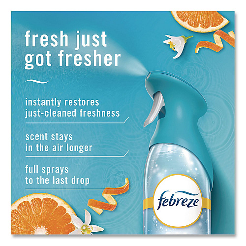 Febreze AIR, Refresh and Energize, 8.1 oz, Aerosol Spray, 2/Pack (2040991926)