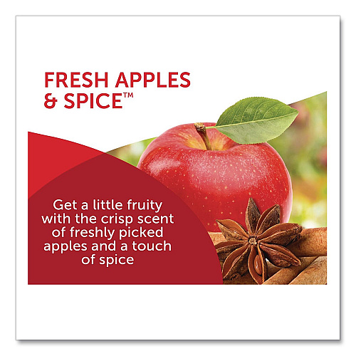 Bright Air Super Odor Eliminator, Fresh Apples and Spice, 14 oz Jar (900194)