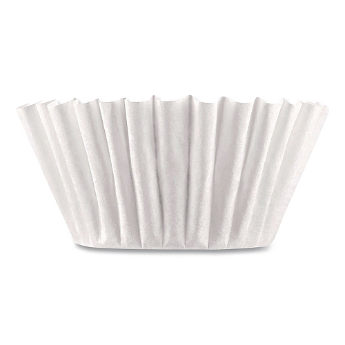 BUNN Coffee Filters, 12 Cup Size, Flat Bottom, 500/Bag, 2 Bags/Carton (BUN05313)