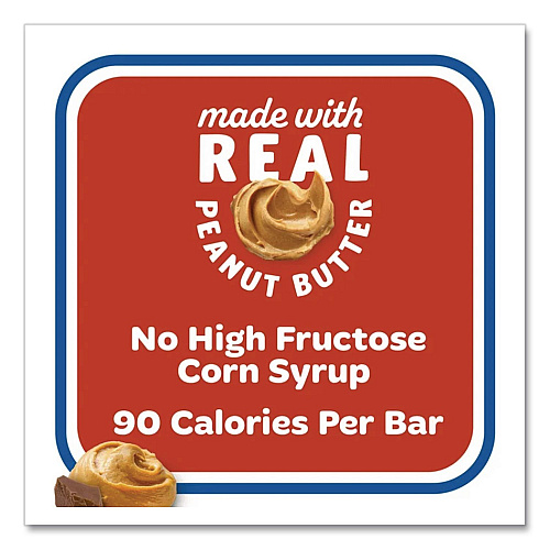 Kellogg's Rice Krispies Treats Crispy Rice Squares, Chocolatey Peanut Butter, 0.78 oz Bar, 14/Box (KEE30684)