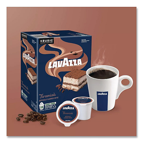 Lavazza Tiramisu Coffee K-Cup, 22/Box (5000384724)