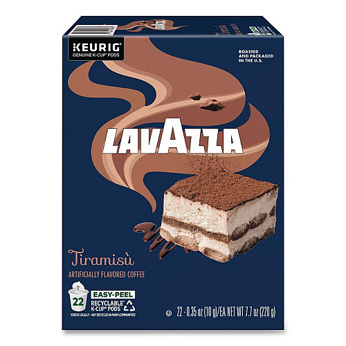 Lavazza Tiramisu Coffee K-Cup, 22/Box (5000384724)