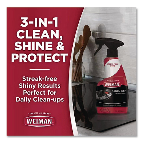 WEIMAN Daily Cooktop Cleaner, 12 oz Spray Bottle (70F)