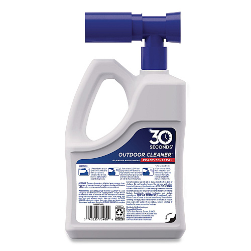 WEIMAN 30 Seconds Outdoor Cleaner Ready-to-Spray, 64 oz Hose-End Spray Bottle (6430SJ)