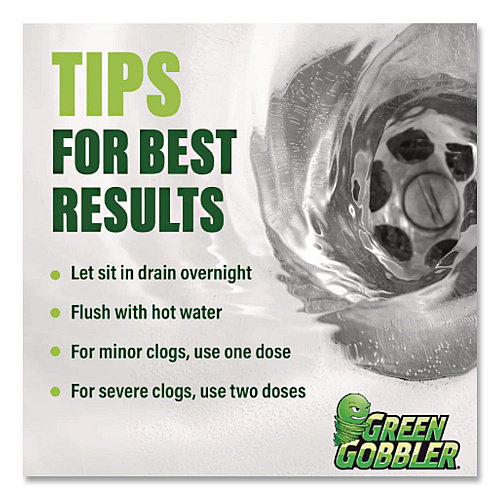 WEIMAN Green Gobbler Drain Clog Dissolver, 31 oz Bottle (G8015J)