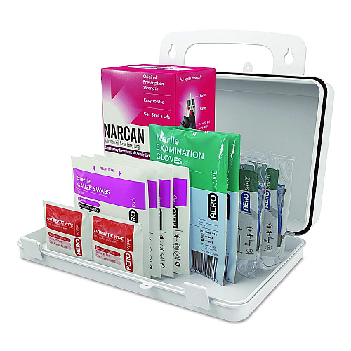 SUREFILL Opioid Overdose Kit, Plastic Case, 11 Pieces (SFOD10WN)