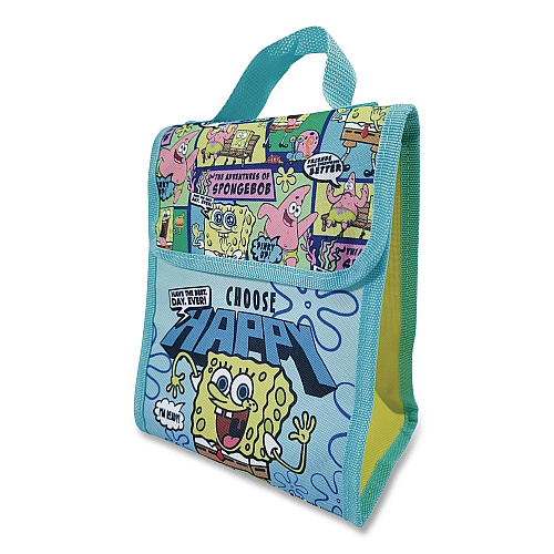 Bioworld Spongebob 5-Piece Backpack Set, 12 x 5 x 16, Multicolor (B1Y8LAQSPOIR)