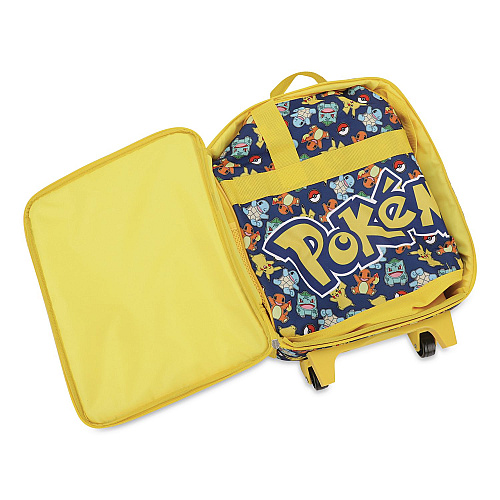 Bioworld Three-Piece Pokemon Carry-On Luggage Set, 11.75 x 6 x 14 (DBY6SRZPOKPP)