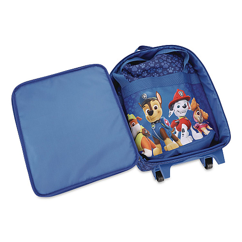 Bioworld Three-Piece Paw Patrol Carry-On Luggage Set, 11.75 x 6 x 14 (DBY6SS0PPTPP)