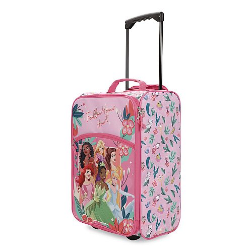 Bioworld Disney Princess Soft-Sided Carry-On Suitcase, 11.75 x 7.75 x 18 (LRY6G5HDSYPP)