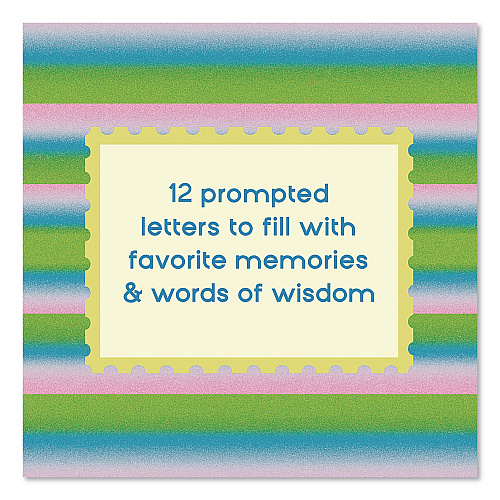 Chronicle Books Guided Journal: Letters to My Future Self, Multicolor Cover, (12) 3.5 x 7.75 Sheets (978179722769)