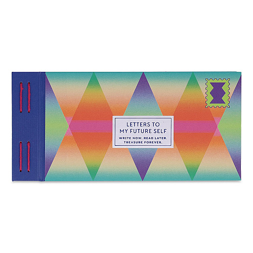 Chronicle Books Guided Journal: Letters to My Future Self, Multicolor Cover, (12) 3.5 x 7.75 Sheets (978179722769)