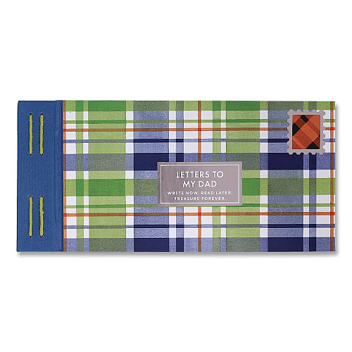 Chronicle Books Guided Journal: Letters to My Dad, Multicolor Cover, (12) 3.5 x 7.75 Sheets (978179723146)