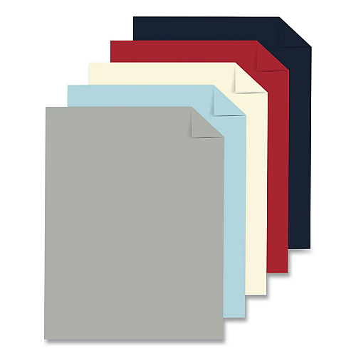 Astrobrights Color Paper - "Americana" Assortment, 24 lb Bond Weight, 8.5 x 11, Assorted Colors, 160 Sheets (91763)