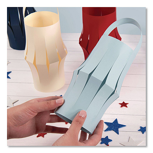 Astrobrights Color Paper - "Americana" Assortment, 24 lb Bond Weight, 8.5 x 11, Assorted Colors, 160 Sheets (91763)