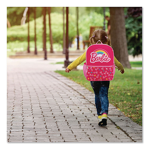 Accessory Innovations Barbie 5-Piece Backpack Set, 12 x 5 x 16, Pink (B25BA64000RS)
