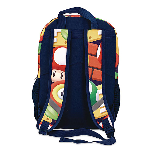 Accessory Innovations Super Mario Backpack, 12 x 5 x 16, Multicolor (S21NN47437FR)