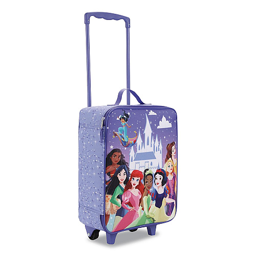 Bioworld Four-Piece Disney Princess Carry-On Luggage Set, 11.75 x 6 x 14 (DBY6SRWDSYPP)