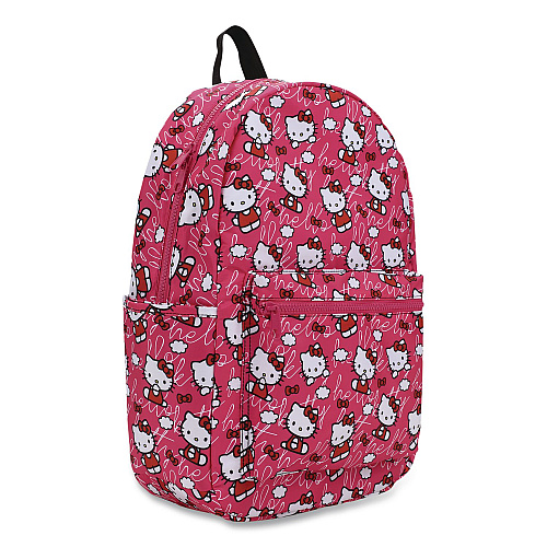 Bioworld Hello Kitty Travel Backpack, Fits Devices Up to 15", 12 x 7 x 16.5, Multicolor (BPY68G5HKCPP)