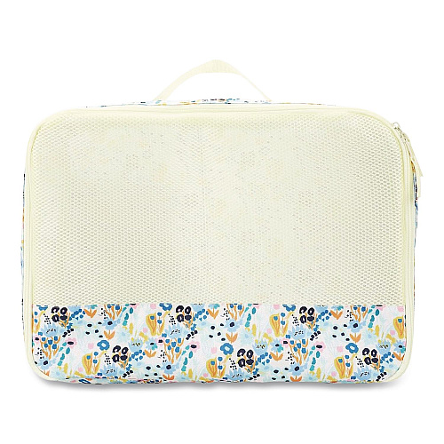 Bioworld Floral Print Four-Piece Packing Cube Set, Assorted Sizes (PAA8443PLBPP)
