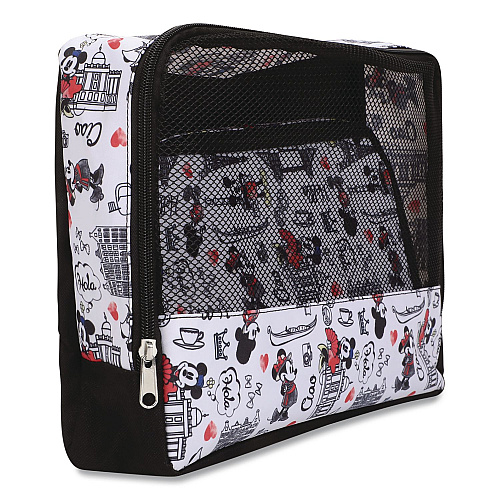 Bioworld Minie and Mickey Mouse Four-Piece Packing Cube Set, Assorted Sizes (PAY2JS2DSYPP)
