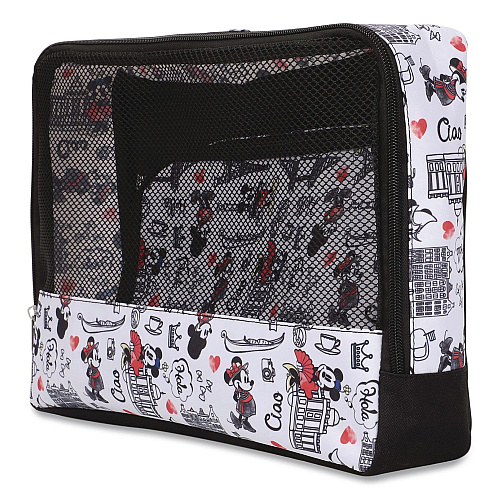 Bioworld Minie and Mickey Mouse Four-Piece Packing Cube Set, Assorted Sizes (PAY2JS2DSYPP)