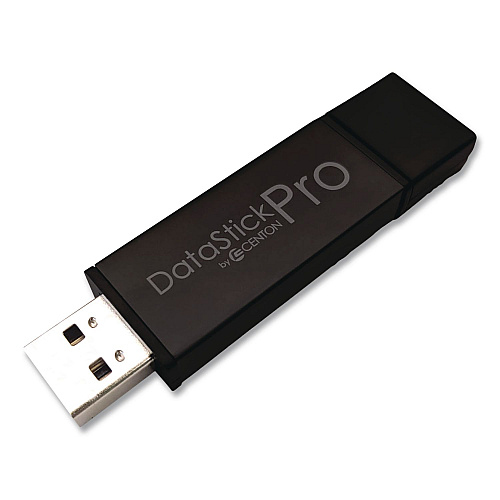 Centon DataStick Pro USB 3.2 Type C Flash Drive, 16 GB, Black (C1U31I216G)