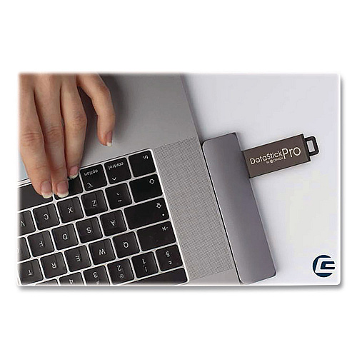 Centon DataStick Pro USB 3.2 Type C Flash Drive, 16 GB, Black (C1U31I216G)