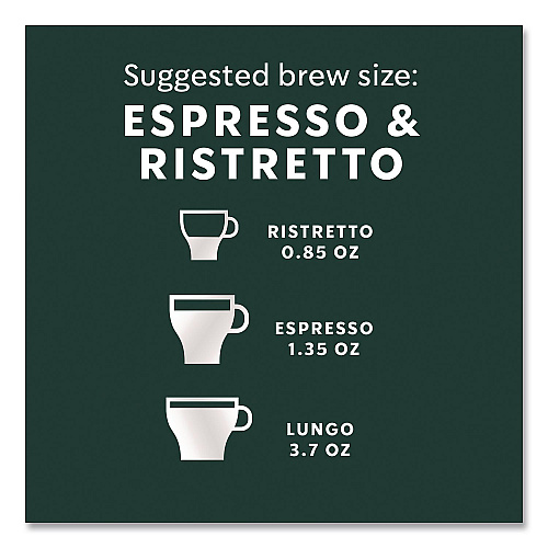 Starbucks By NESPRESSO Pike Place Roast Original Pod, 10/Pack, 5 Packs/Box (109051)