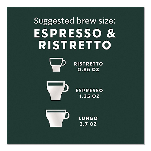 Starbucks By NESPRESSO Creamy Vanilla Original Pod, 10/Pack, 5 Packs/Box (135893)