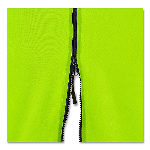 ergodyne SHAX 6196 Pop-Up Tent Sidewall with Zippered Door, 10 ft x10 ft, Polyester, Lime (12931)