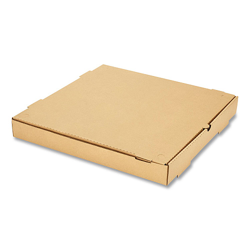 Karat Corrugated Pizza Box, 16 x 16 x 2, Kraft, Cardboard, 50/Carton (FPPBF16K)