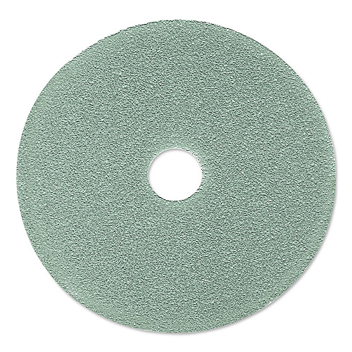 3M Ultra High-Speed Floor Burnishing Pads 3100, 24" Diameter, Aqua, 5/Carton (17438)