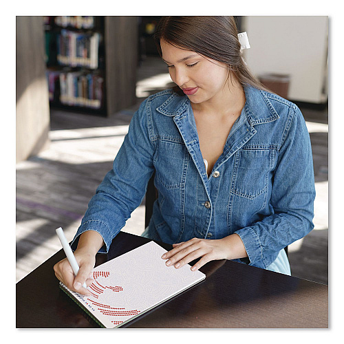 Lifelines FlowArt Dot-By-Letter Coloring Book, Landscapes, with 4 Double-Sided Markers, All Ages, 20 Pages (165008)