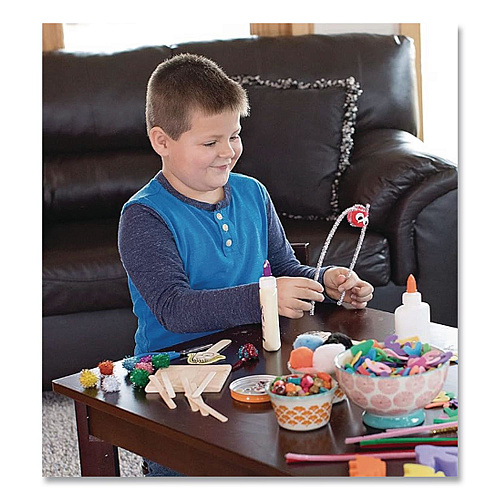 Creativity Street Wiggle Eyes, 0.39", Black, 50/Pack (824556)