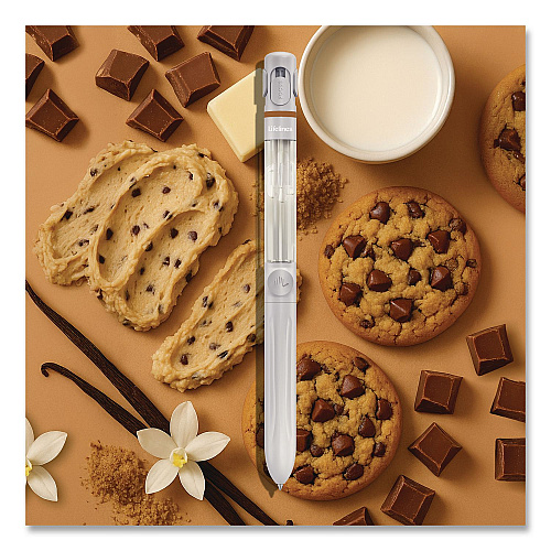 Lifelines Essential Oil Blends Pen Diffuser, Chocolate Chip Cookie Scent, White (LL123126)