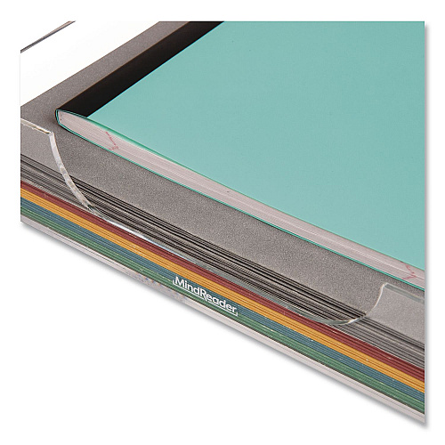 Mind Reader Acrylic Desk Tray, 10.25" x 12.5" x 2", Clear (ATRAYCLR)
