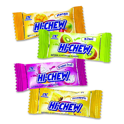 Hi-Chew Stand Up Pouch Tropical Mix, 12.7 oz Pouch, 2/Carton (22002810)