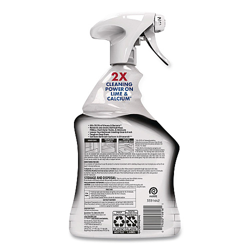 LYSOL Brand Power Limescale Remover, Atlantic Fresh Scent, 32 oz Trigger Spray Bottle, 12/Carton (95816CT)