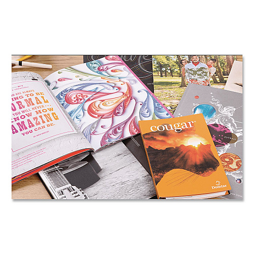 Domtar Cougar Digital Business Paper, 98 Bright, 70 lb Text Weight, 8.5 x 11, White, 500/Ream, 8 Reams/Carton (2826CASE)