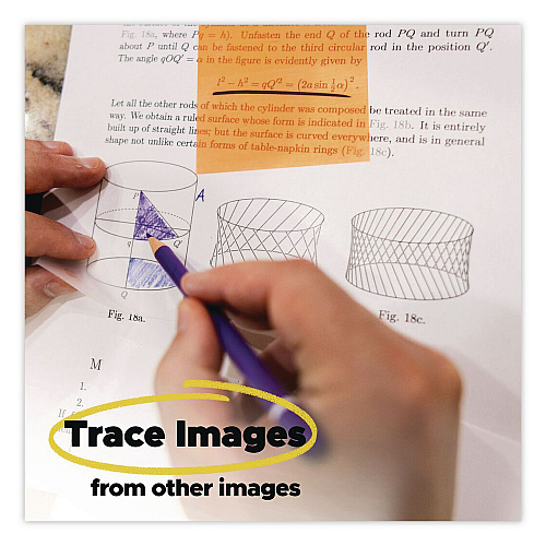 Post-it Transparent Notes, 2.88" x 2.88", Assorted Colors (Transparent Blue and Clear), 36 Sheets/Pad, 2 Pads/Pack (6002TRCOL)