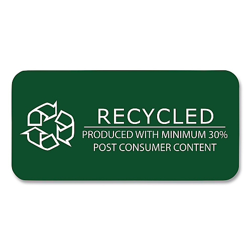 Roaring Spring Recycled Legal Pad, Wide/Legal Rule, (40) Canary 8.5 x 11 Sheets (74712EA)