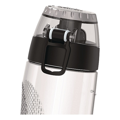 Thermos Tritan Plastic Hydration Water Bottle with Meter, 24 oz, Clear (THRHP4100CL6)
