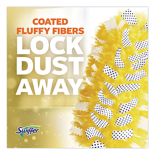 Swiffer 360 Heavy Duty Extendable Starter Dusting Kit, 3 Refills and One 6" to 3 ft Pole, 4 Kits/Carton (89114CT)