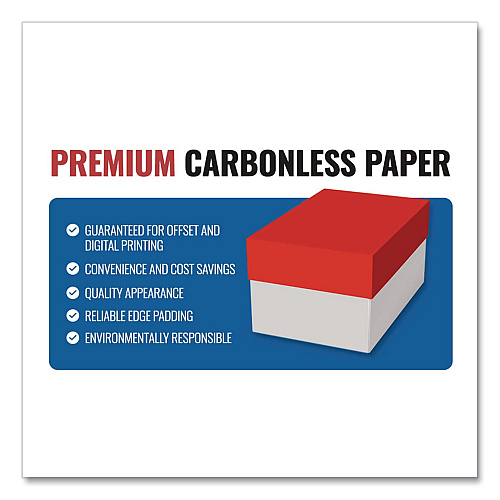 NCR Paper Superior Carbonless Paper, 2-Part, 8.5 x 11, Canary/White, 250 Sets/Ream, 10 Reams/Carton (5887NCASE)
