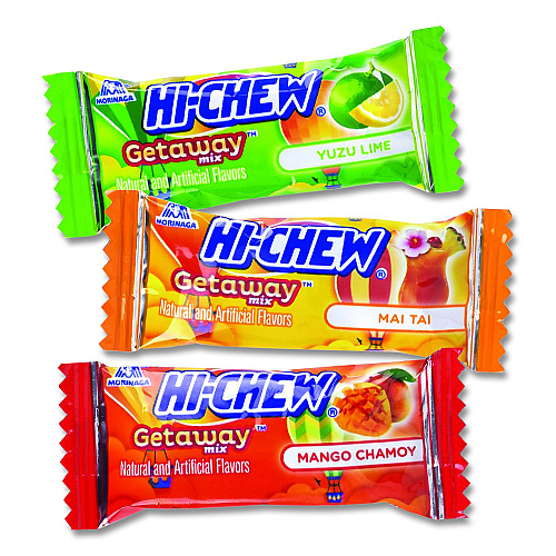 Hi-Chew Stand Up Pouch Getaway Mix, Mango Chamoy/Mai Tai/Yuzu Lime, 11.65 oz Pouch, 2/Carton (22002813)