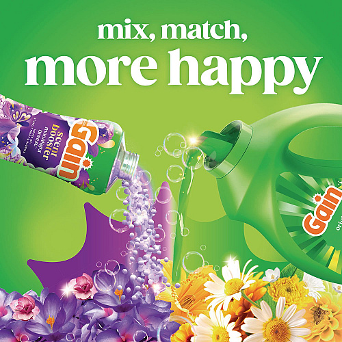 Liquid Laundry Detergent, Gain Original Scent, 19 Loads, 25 oz Bottle, 6/Carton (23233CT)