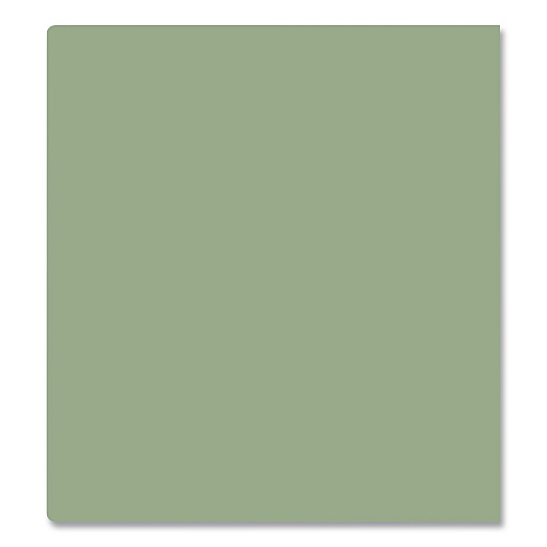 Blue Sky Bespoke Letterpress Ring Binder, 3 Rings, 1.25" Capacity, 11 x 8.5, Green/Lemon Design (155603)
